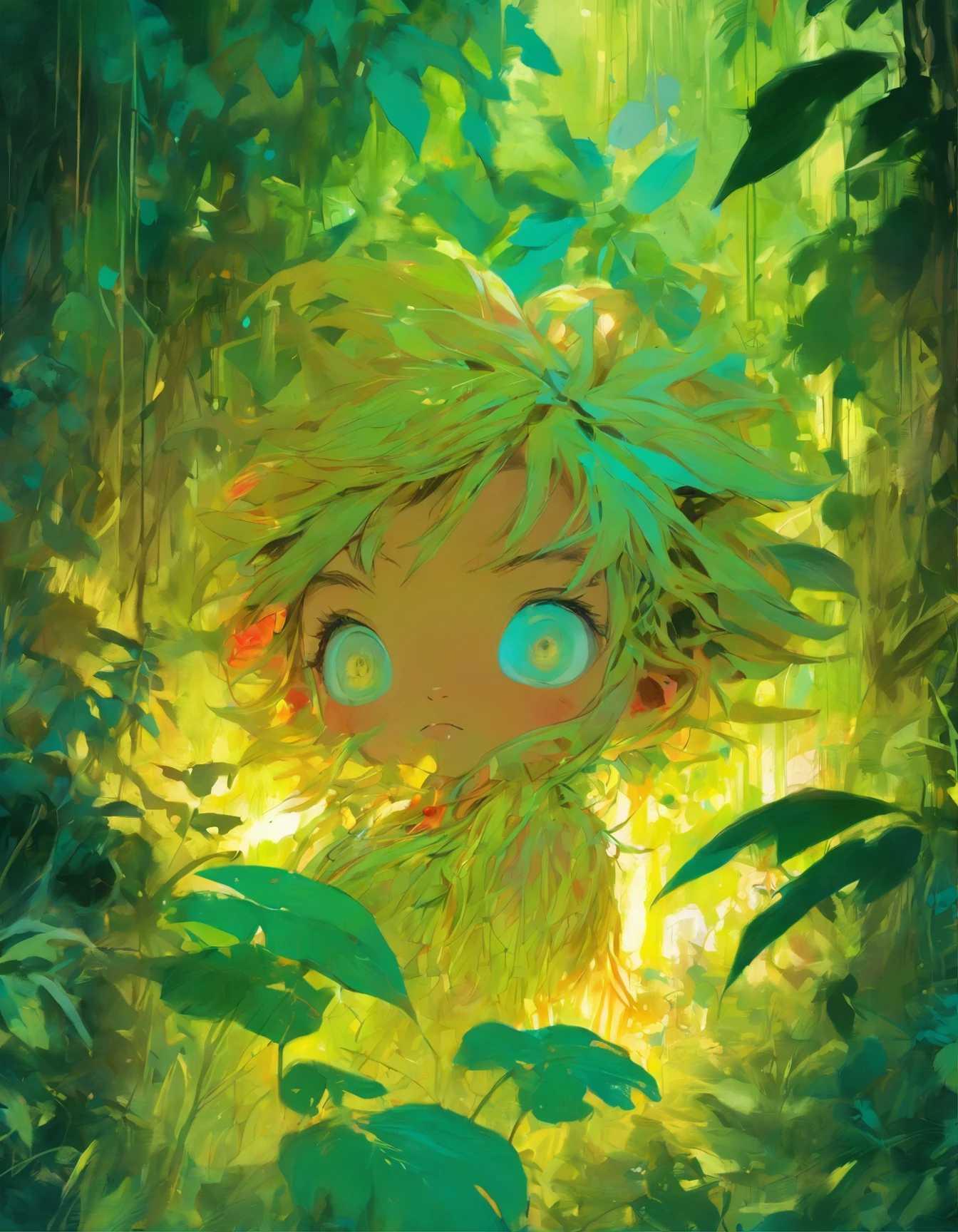 Very cute gremelins jungle art by Carne Griffiths and Wadim Kashin pascal blanche inspired by the art of Petr Yushchenko village horror Gustave Dorédelicate detail, crisp quality, ultra realistic, hyperrealistic, award jenny saville, edward hopper, surrealism, dark art by james jean, takato yamamoto.