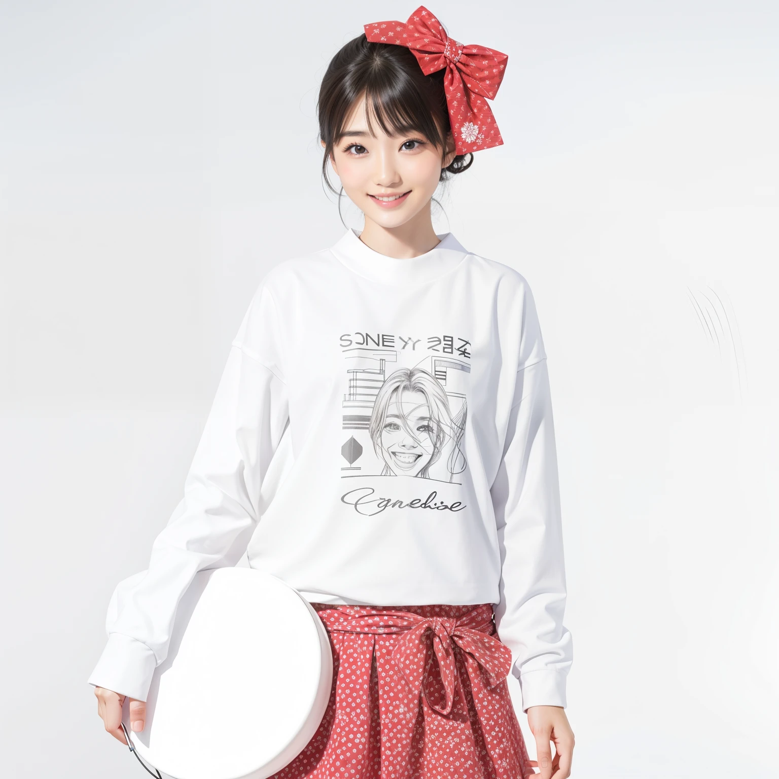 25-years old japanes Natural smile