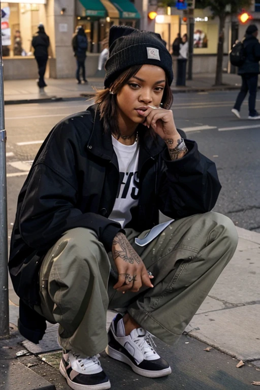 Rihanna fucking homeless man