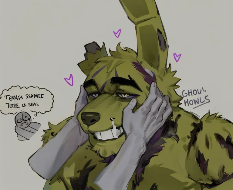 Sexy furry man