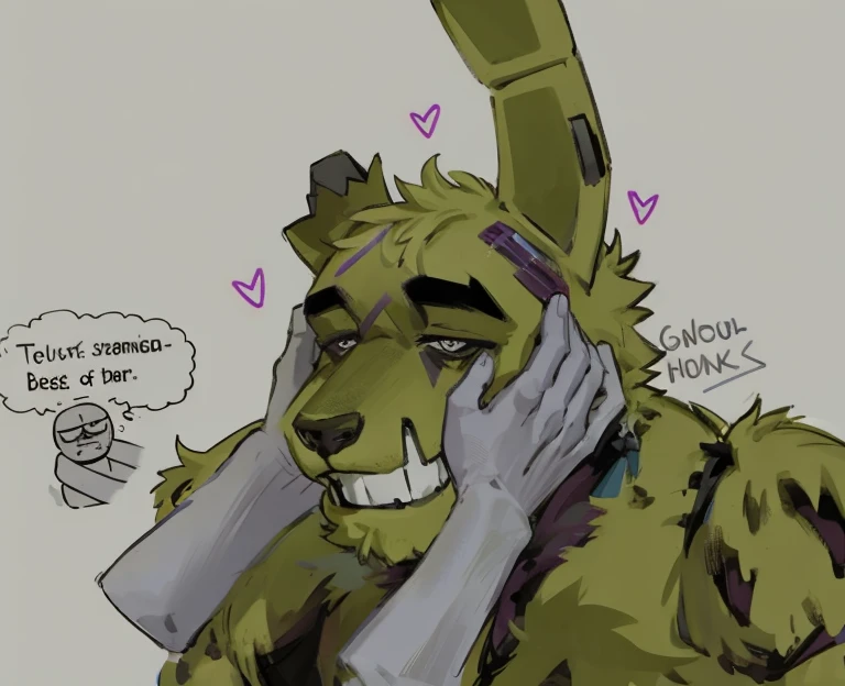 Sexy furry man