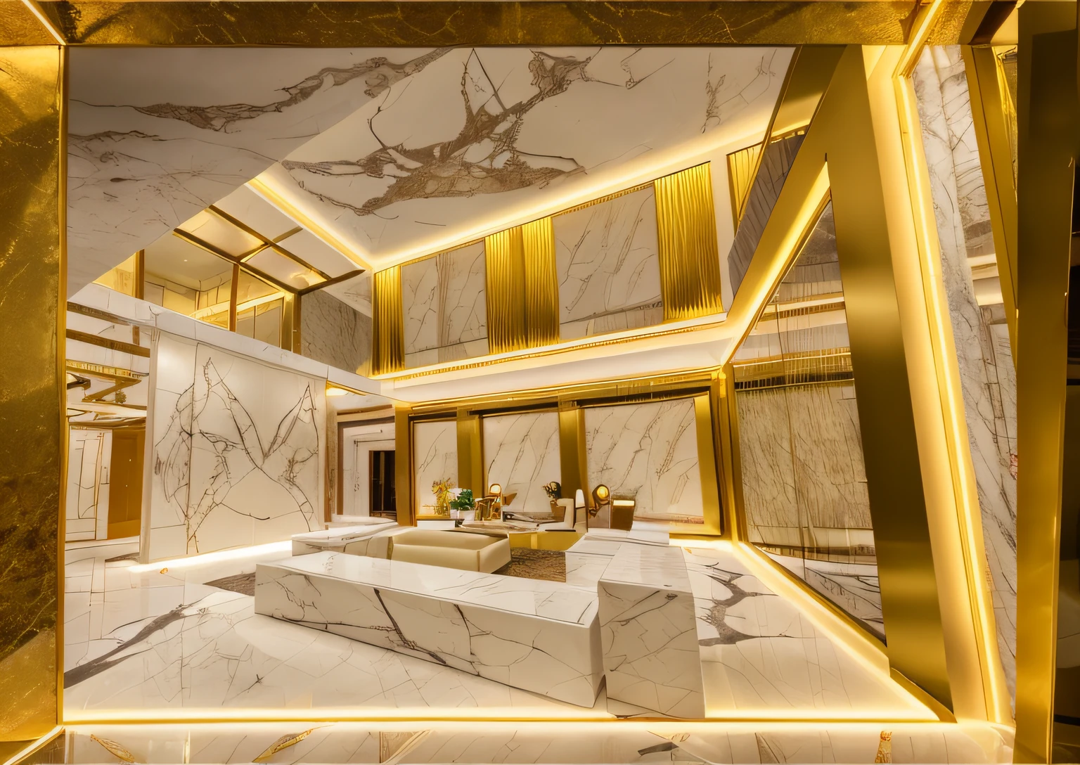 luxury livingrom interior, luxurious
interior style,
scheme, marble, golden
crystal, leather,
material, high_elegance, classy, sophistication feeling,
luxury feeling,
pendant, lighting, colorful
light, nightime,
RAW photo, (high detailed
skin:1.2), 8k uhd, dslr, soft
lighting, high quality, film
grain, Fujifilm XT3