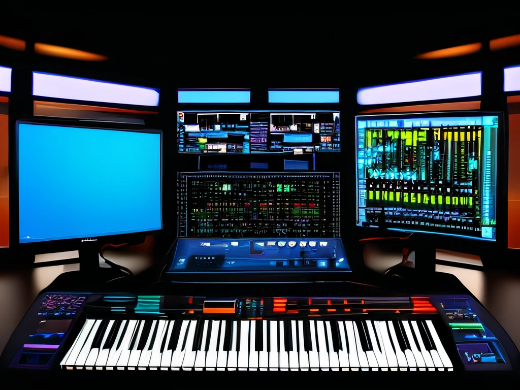 edm computer background