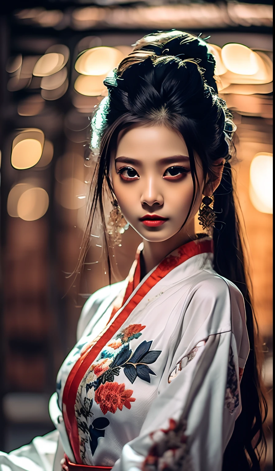 best quality, masterpiece, highres, wuxia 1girl, china dress, super Beautiful face, super beautiful eye, super beautiful hair