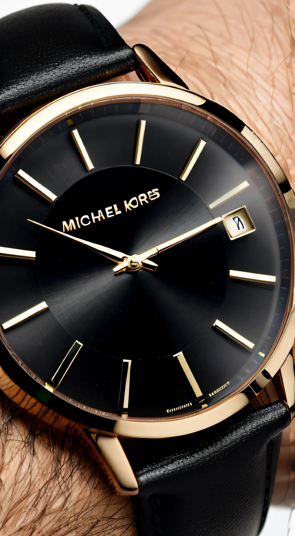 Michael Kors - Reloj de cuarzo Slim Runway de acero inoxidable para hombre
