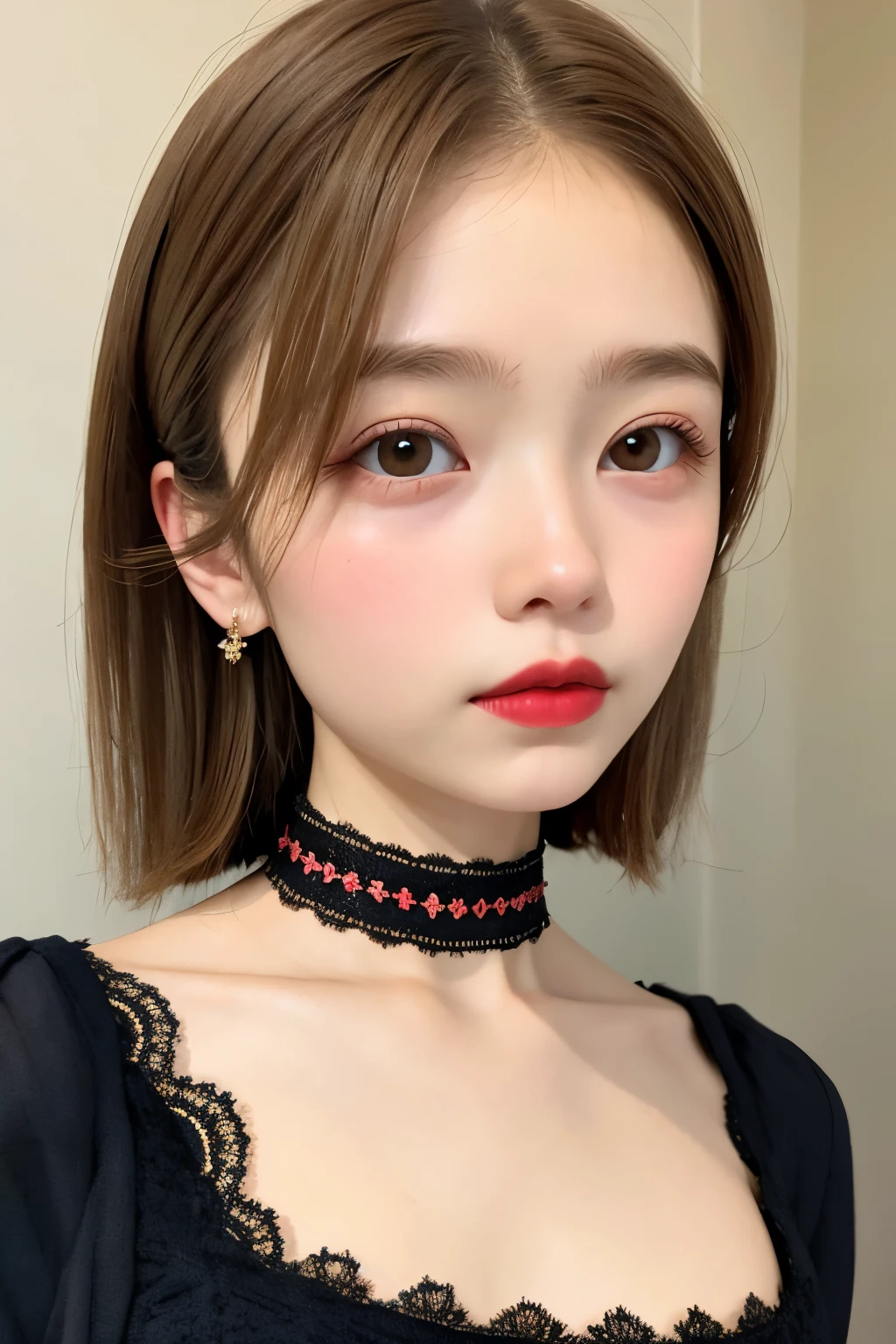 (((Bcup chest)))、(((I'm thin)))、cute female ager、
(((small breasts)))、(((slender)))、(((8 life size)))、
Sorano Kokoro Ulzzang-6500-v1.1, (RAW photo:1.2),poster,painting,High resolution,Super detailed,realistic:1.37,bright colors,HDR,studio lighting,sharp focus, A stylish cafe full of light、perfect lighting、bright lighting cute female teen18才 (((BCup Chest)))、(((I'thin)))、Big eyes、serious eyes、add highlights to the eyes、looking at camera Surrealist female portraits by David Hockney and Alphonse Mucha,fantasy art, photo-realistic, (((above the neck)))、Neat atmosphere,expression of climax ecstasy Pink clitoris shaking one'waist
Fair skin wonderful, table top, high detail,
lip gloss、very beautiful girl、 alone,
beautiful girl like a model、A neat navy blue and white long-sleeved sailor suit with three thin white lines on the collar.、
beautiful and fine eyes, beautifully detailed nose,((((A little tongue peeking out)))、