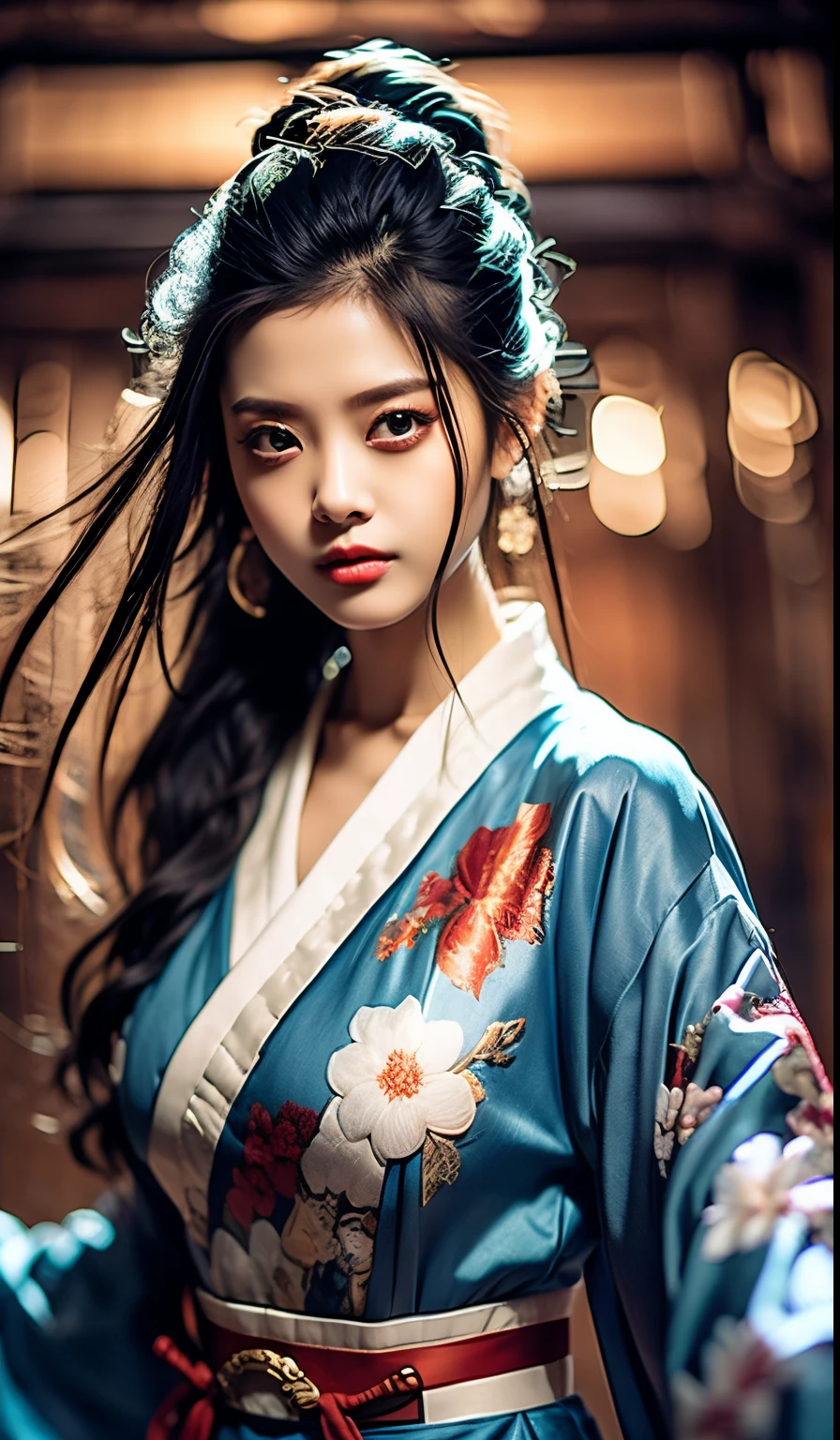 best quality, masterpiece, highres, wuxia 1girl, china dress, super Beautiful face, super beautiful eye, super beautiful hair