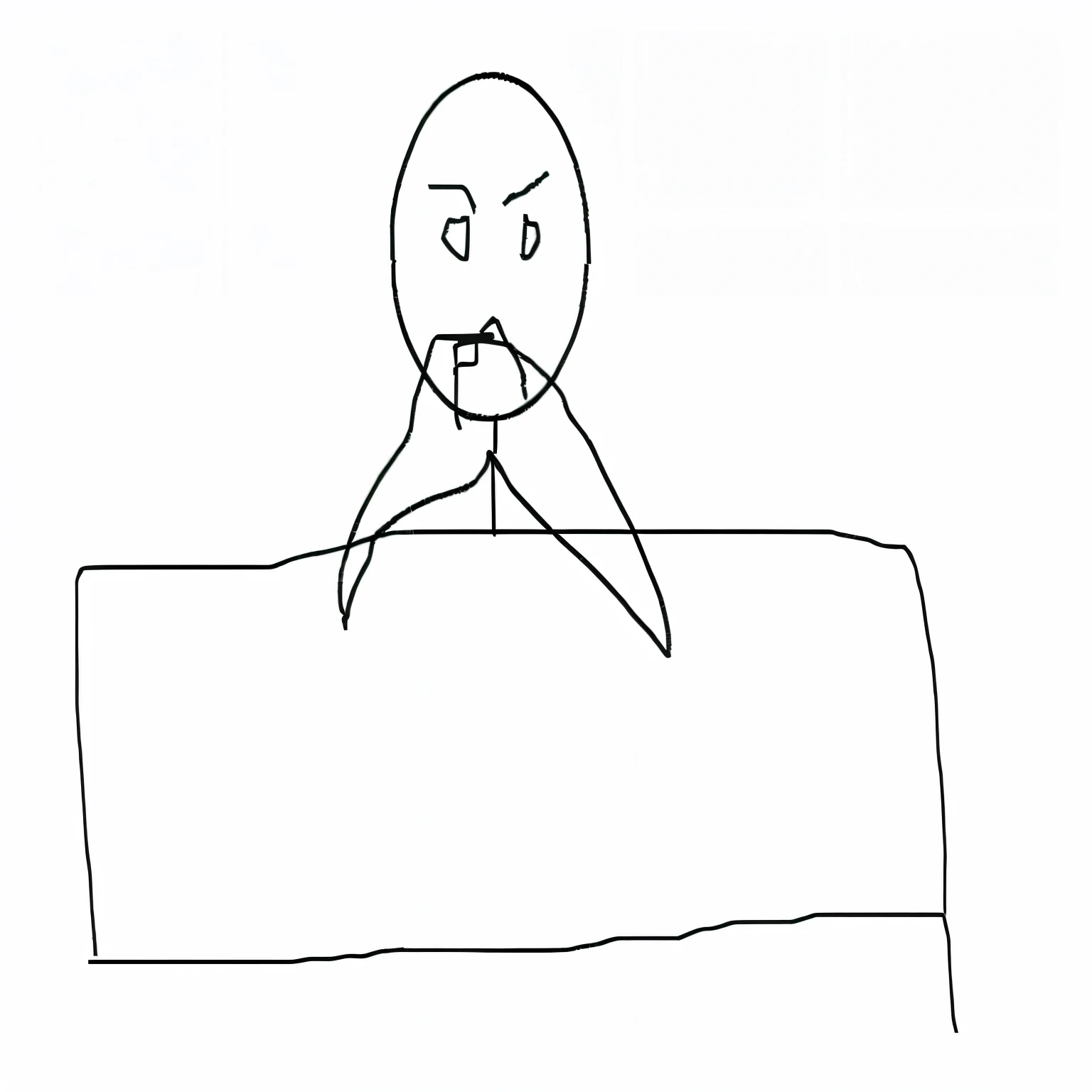 Someone is drawing a caricature of a man with horns on his head, Villain pose, no shadow, simple drawing, possibly an angel, pencil doodle, drawn on white parchment paper, Rough sketch, banya, old sketch, unknown artstyle, a drawing, Faded photos, character drawing, humanoid form, badly drawn, badly drawn, smooth drawing
