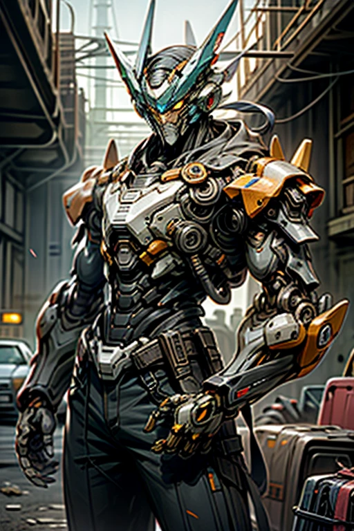 Dark_Fantasy,Cyberpunk,(chainsaw,chainsaw man,Red: 1.1),1man,Mechanical wonder,Robotic presence,Cybernetic guardian, wearing a worn mechanical suit, intricaeel metal [rusty]), elegant, clear focus, shot by greg rutkowski, soft lighting, vibrant colors, masterpiece, ((street)), cowboy shot, dynamic pose,https://.google.com/?sa=i&=https%3A%2F%2Fwww.otempo.com. br%2Fentertainment%2Fmovies-and-series%2Fmovies-of-transformers-wasted-one-of-the-best-characters-of-the-franchise-1.2872960&psig=AOvVaw3T0-sZ3W2T0zEDf0B6Z5Ko&ust=1687558983339000&source=images&cd=vfe&ved=0CBEQjRxqFwoTCMjNwM6D0P8CFQAAAAAdAAAAABAE