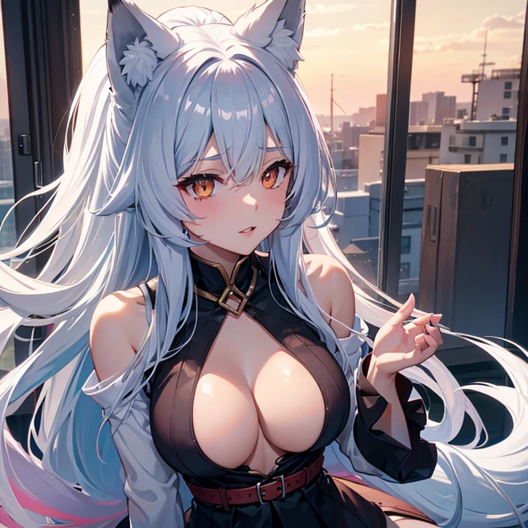 Ewd haired fox girl eagerly waiting to be fucked