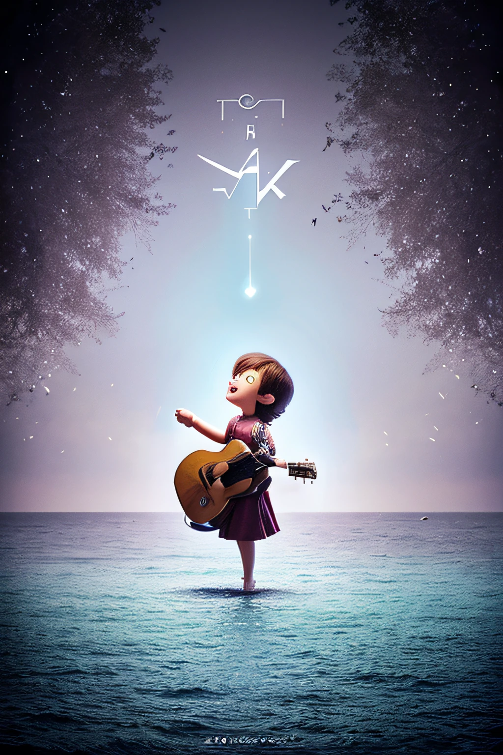 Disappearing melody cartoon