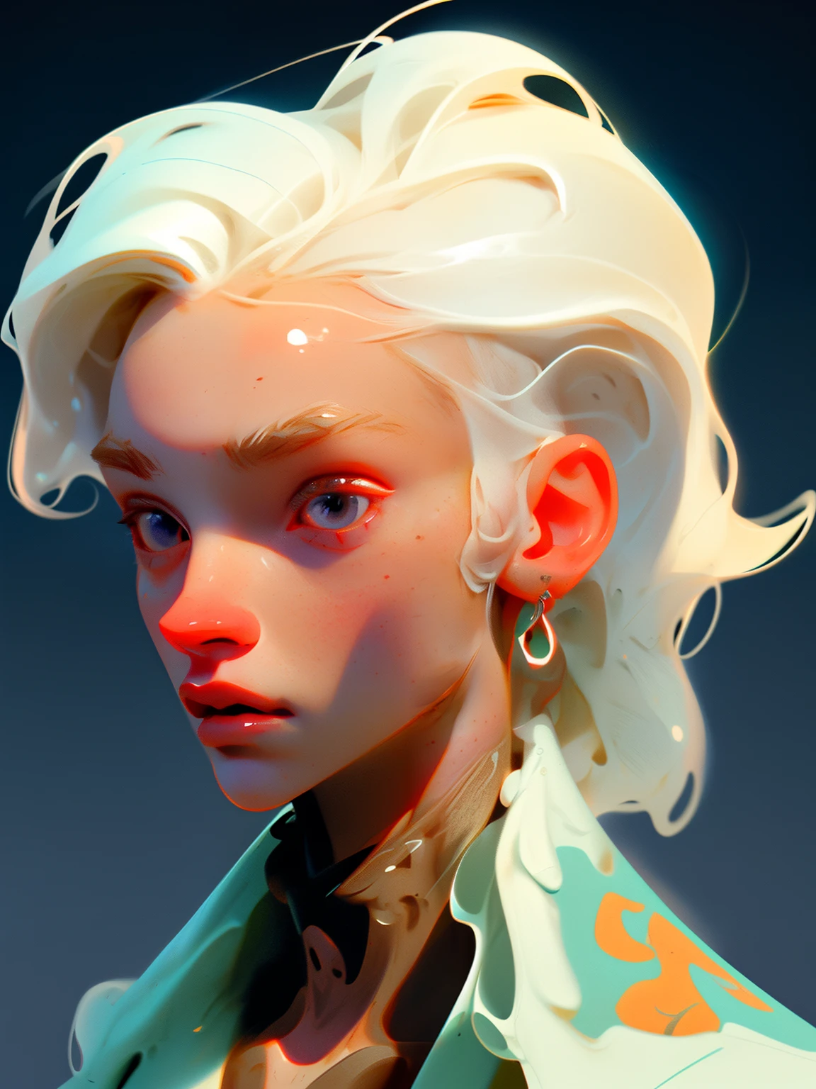 Game character design,Clear facial features