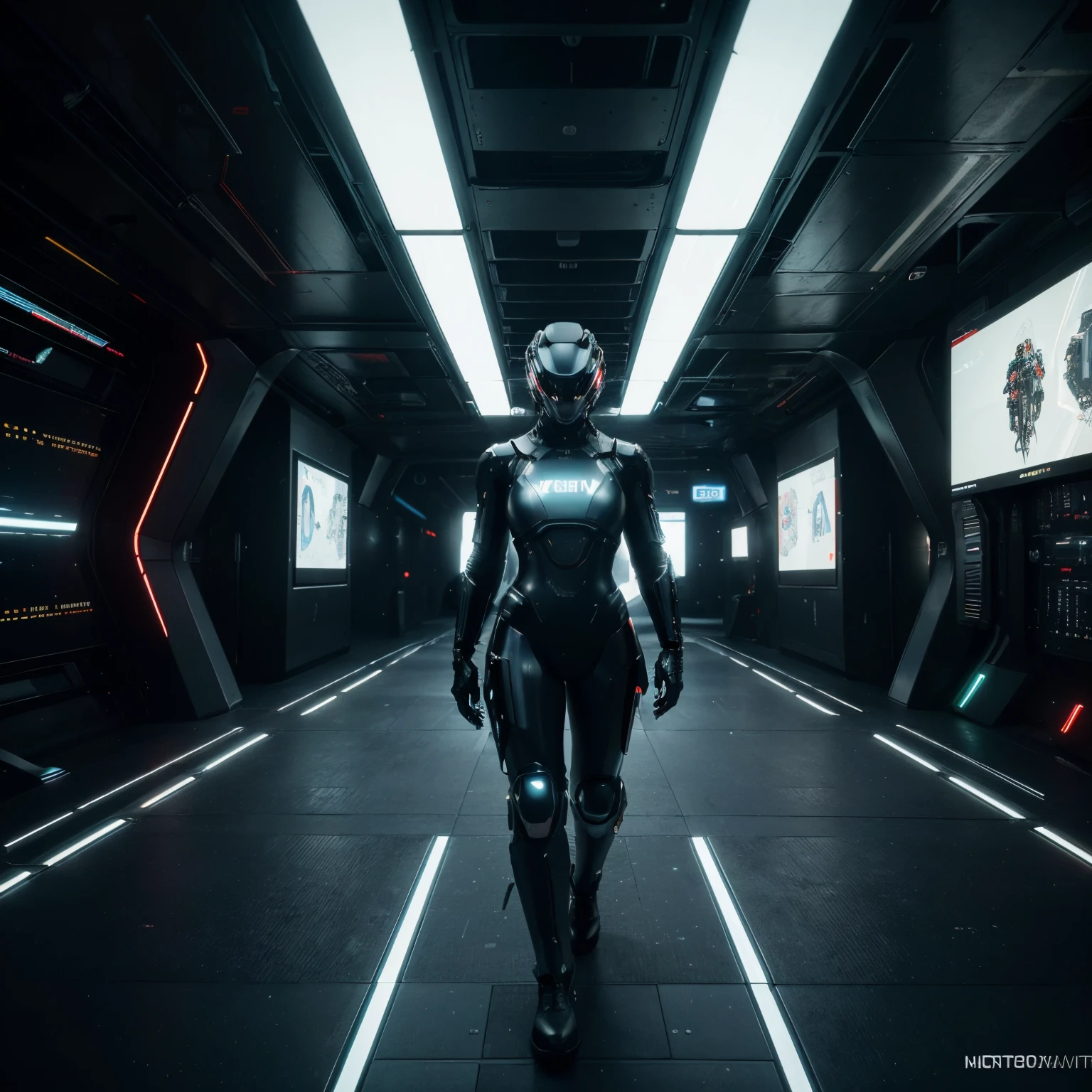 (best quality,4k,8k,highres,masterpiece:1.2),ultra-detailed,(realistic,photorealistic,photo-realistic:1.37),future concept,neon light,high-tech,abstract shapes,holographic effect,technology integration,glowing lines,geometric composition,dynamic movement,sleek design,synthetic materials,sci-fi vibes,vibrant colors,intense contrast,ambient lighting,digital art,immersive atmosphere,dystopian elements,cyberpunk aesthetics,energetic visual,surreal perspective,depth of field,sci-fi cityscape,artificial intelligence integration,innovative graphics,virtual reality immersion,high-resolution rendering,harmonious color scheme,stylized details,impressive texture,crisp edges,hyper-realistic representation,advanced rendering techniques,colossal proportions,sleek and futuristic architecture,highly immersive digital experience,hi-tech devices,innovative interface,transformative technology,streamlined user experience,elegant and minimalistic design