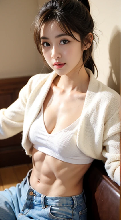 Cute uscular very developed,Bigchest,Eight-pack abs,