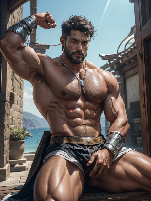 (Handsome(brunette)、cool guy、Blue eyeelancholy eyes、8K quality、Greek white buildings on background！Santorini seaside！ctextured skin,!Single Eyelids!petty eyes！Summer outdoors at the beach！Poor equipment！、well built、dark skin texture,!！186ＣＭ！68 kg!skiny and thin！There is also a lot of hair on the abdomen！summer in greece！white building blue roof！Santorini seaside！Poor equipment！！Open the thighs，Showing hairy crotch！sat on the ground，spread your hairy thighs！Hairy crotch！，Straight nose！maximum！to the greatest extent！raised his hand，people showing hairy armpits、30 age old、Abnormally thick body hair、scantily clad、！！flathead！！luring！flathead！(High detail 8K)University teacher#39;raise your eyes！open your eyes！ ((realistically)), ！！[夏天，hairy german ]! [summer seaside background]!suntanned skin, [ Short hair details, Shaved on both sides, silvery white ]!! ultra - detailed, Best quality, Strong light illumination, Focus sharp, theater audience, The upward lens is closer to the body, (( Lean Body Fat 2%，Short hair details！ shave the sides short, Silver and healthy, My chest is hairy, bodyhair, , Showing hairy crotch！Showing hairy armpits, furry legs, silber hair,)), Lose weight completely , Muscular Jigachad, Super buff and cool, 35 year old skin texture, shaggy, a screenshot by Adam Dario Keel, reddit, Photographic realism, 's, and face, artem, Bigchest, Upper part of the body, Fluffy, Muscle tissue, attractive male, hairy bodies, Gigachard The Art of Muscular Abnormality, New row added, Tanaka Ryu HD, fukaya yuichiro, Yoshifumi Ujima, akikazu mizuno, style of kentaro miura, Shen Hangga, shin-hanga, yoshida , Tanaka Ryu HD, New row added, fukaya yuichiro, Yoshifumi Ujima, akikazu mizuno, style of kentaro miura, Shen Hangga, shin-hanga, yoshida, Hideo Minaba, Chad handsome charming male，side ，Inspired by the realistic photos of Ludovit Fula, one of them is！Pose in front of them, sweaty abs, Well-defined abs, attractive body, flowers growing out of his body, [ silber hair ]!!, muscle men, tear drop, There are abs, Muscular men tangled together, six-pack, [ defined free form, Muscular torso,Strong masculine characteristics,35yo，Tony Leung, :: sport, 32years old, masculine pose, David Gandhi, 35yo, male model, Zhu Yilong, attractive male，Side Body("！, large bulge ":1.2),(dynamicposes:1.1), A masterpiece of the thighs, Best quality, A high resolution, closeup portrait, malefocus, focal, of a man, The erection、Ai Jia、low angles, bodyhair, Grow a beard, weight loss，Stay healthy, My chest is hairy, bodyhair, , Showing hairy crotch, furry legs, little beard, model poses, Surprising composition, Front view, HighDynamicRange, Bad laughs， , Eight-pack abs, Abs hair，，！, raise your hands high, Short hair details, Shaved on both sides, silvery white, spark of light, 's ！，Hairy belly, the detail, Belly and hairy belly are complicated， 8K post-production，muscular character, Strong masculine characteristics, Muscular man pictures, Bulging muscles, muscle men, muscular thighs ８ｋ high detal,电影灯光, hyper realisitc, high detal, Anatomically correct, dark skin texture,!high high quality,wide wide shot！The entire body contains the calves！ low perspective，Best quality, A high resolution, tmasterpiece, Guy、Muscular、There are eyes#39;s short hair hairstyle、NSFW、Spacious size、Authentic texture、Upper part of the body、large bulge、Rugby player、soles of feet、wastelands、Training 8k Ultra HD，（（tmasterpiece）），（high high quality），primitive，realistically，insanely details，Highly detailed skin and just the right colorachizi beard）（Handsome figure）higher care，cloud，HANDSOME MUSCULAR MAN）Standing on the beach with less shirt on，Stubble masculinity）（cleanness）Wet（（white colors），a paradise，Yunduoji，The large，（（tmasterpiece）），（high high quality），primitive，realistically，insanely details，Highly detailed skin and just the right color，（（Young handsome muscular man））），malefocus，person who focuses alone，shaggy，（Stood up））taking a shower，sloppy，Masculinity，Perspectives，The erection，Uncensored，face flushed，，thick tight，with her mouth open，Armpits，spread your legs，（（white colors，））（（Antigo））（Snow background），（Hot ShardFujhrineaple，pines，（nevando），（（rays of sunshine，）），Water waterfall，Rochas，​​Yun Jiejie）），（high high quality），primitive，真实感，insanely details，Highly detailed skin and just the right colorachizi beard，（Handsome figure）Higher（（One guy）））（（the hair））black church suit，the street，Bottoms，vestments，See through men，in the church next door，，Xiao Jiao Ling，There is fog，nigh sky，（（tmasterpiece）），（high high quality），primitive，realistically，insanely details，Highly detailed skin and just the right color，（Handsome（brunette）（（muscular tall man，））（（Stand in the sky）），Silver armor，，diamond cross collar，diamond bracelet，nigh sky，heavenly feeling，cloud，Sparkling sea，（（tmasterpiece）），（high high quality），primitive，realistically，insanely details，Highly detailed skin and just the right color，（tmasterpiece）），（high high quality），primitive，realistically，insanely details，highlydetailed skin