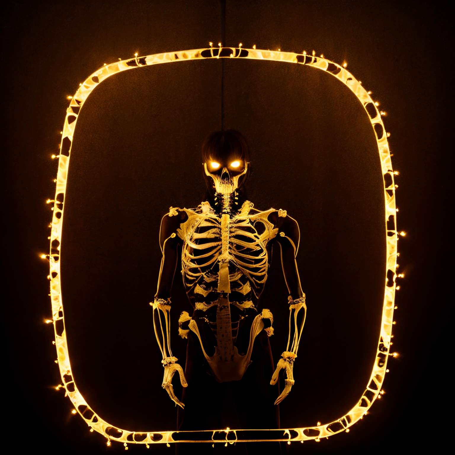 Skeleton , darkness,junggle