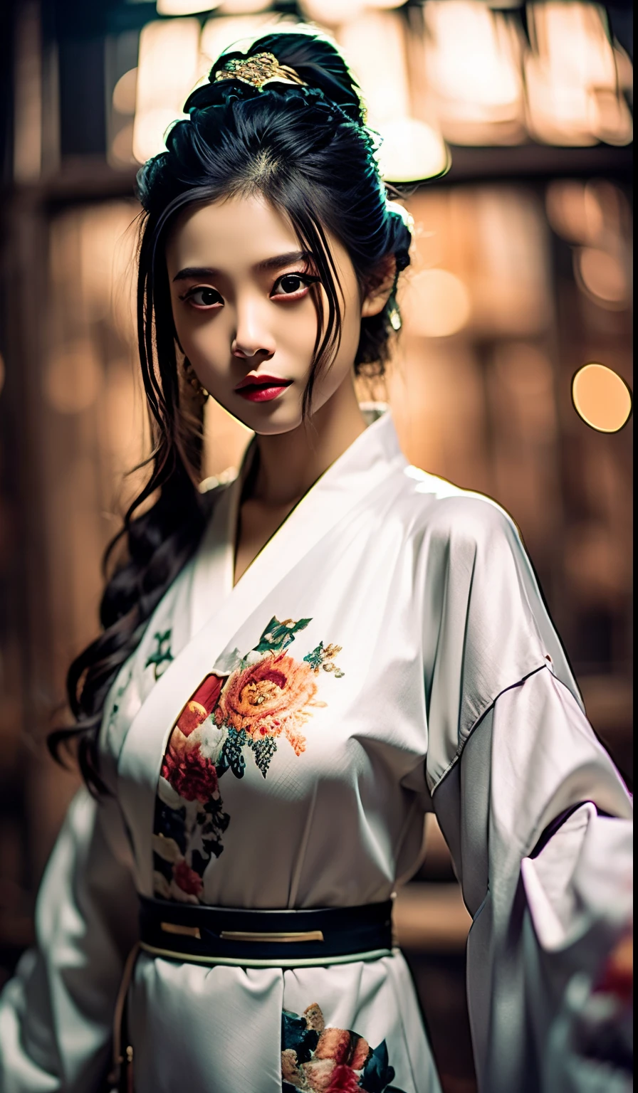 best quality, masterpiece, highres, wuxia 1girl, china dress, super Beautiful face, super beautiful eye, super beautiful hair