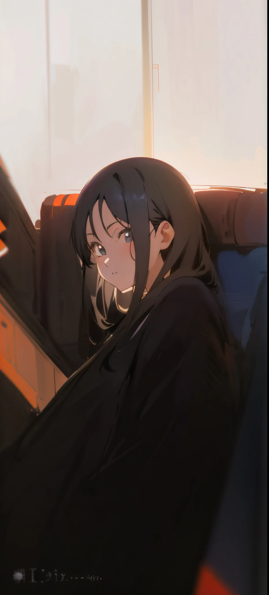 Anime girl with long black hair, Anime cute art style, Digital anime illustration, Anime style 4k, Anime art wallpaper 8 K, digital anime art, High quality anime art style, Anime art wallpaper 4k, Anime art wallpaper 4k, digital anime art!!, Digital art on Pixiv, 4k anime wallpapers, style of anime