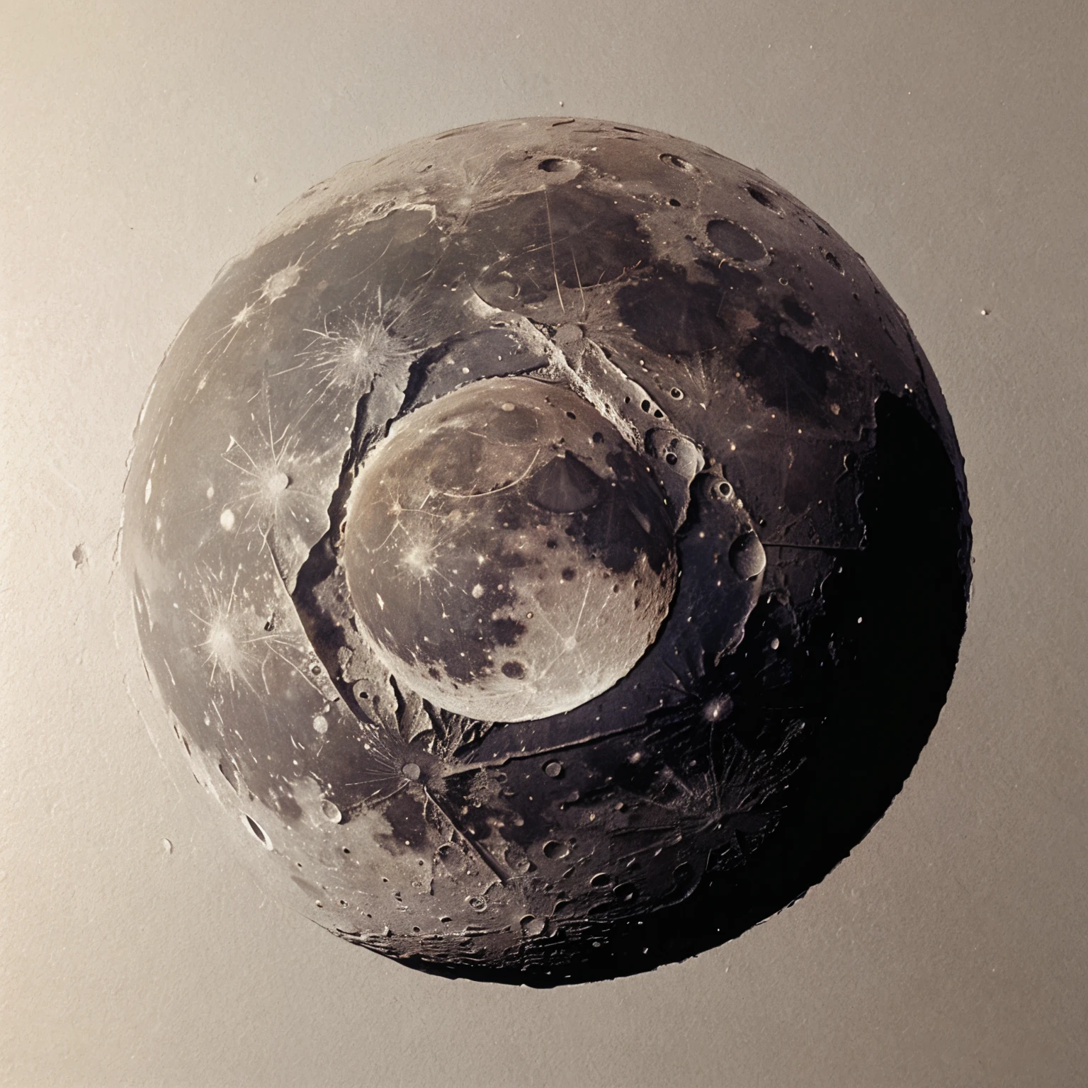 End with the famous image of the footprint on the Moon]

