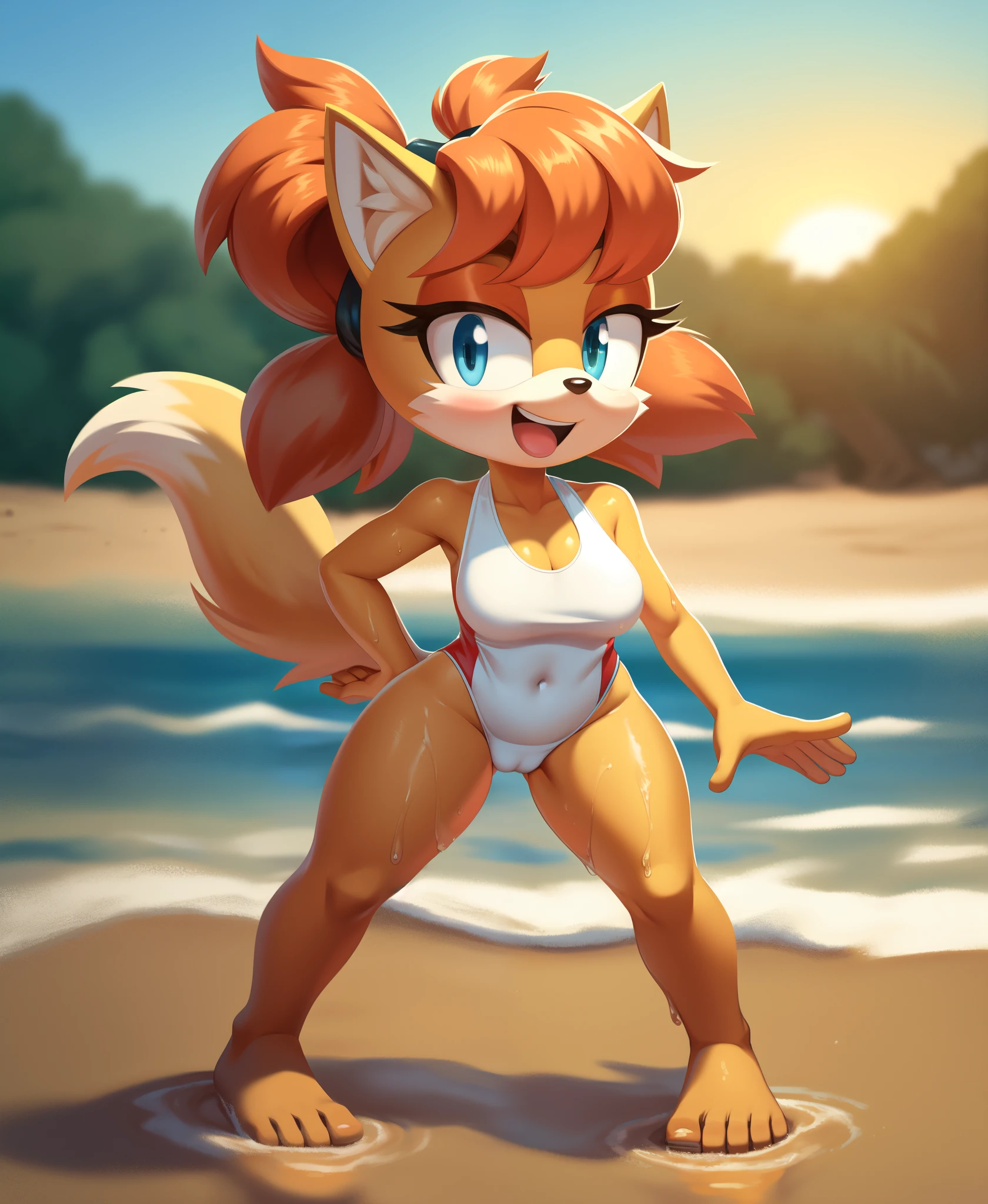 masterpiece, studio quality, extremely sharp detail, finely tuned detail, 8k, epic composition,, furry, fur, tail, anthro female, female furry, by burgerkiss, detailed fur, best quality, HD, full body, cameltoe, solo, 1girls, beach, adult female, group shot, fox girl, cocker spaniel girl, cat girl, squirrel girl, hedgehog girl, wolf girl, breasts, medium breasts, wet, hot, standing, twintails, looking at viewer, front view, standing, long hair, bangs, standing, casual one-piece swimsuit, bikini, swimsuit, bang, cowboy shot, group shot, white one-piece swimsuit, clothing cutout, portrait, girls together, 5 girls covered in mud, sexy, full body, beach, sunset, curled hair, short hair, ponytails, braid, submerged, quicksand