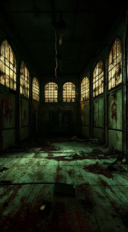 make an illustration of a house where a satanic ritual is being performed,It is completely abandoned and has no people, use dark colors, do it in a scary tone to make it scary, ultrarrealisitic, extremely detaild, photoshot_\( ultra\), photoshotrealisitic, realisitic, Post-processing, Maximum details, roughness, real-life, ultrarealisitic, photoshotrealism, photoshotgraphy, 8k hd, photoshotgraphy