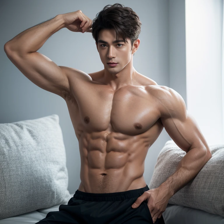 Abs handsome