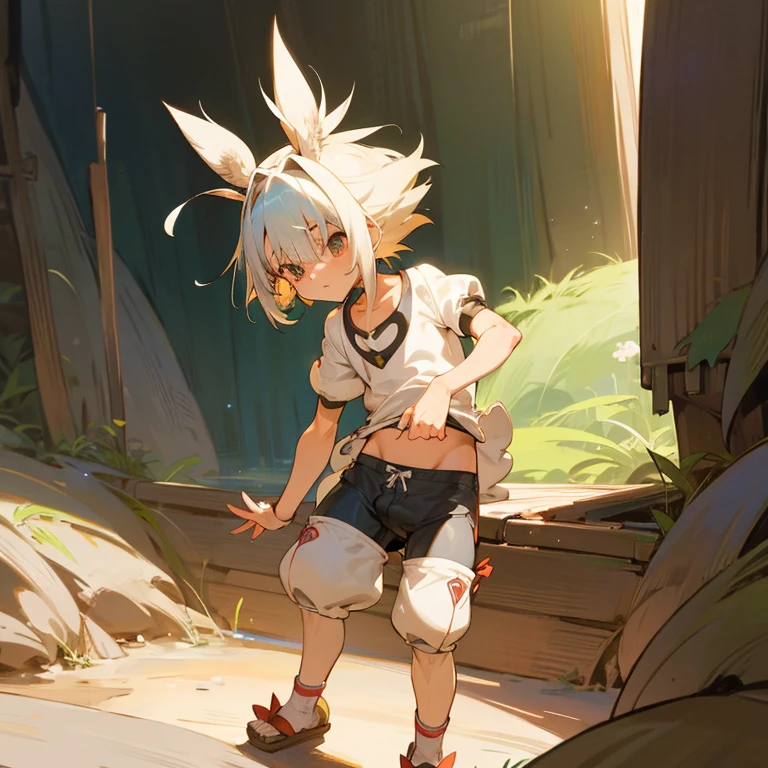 Shota nanachi wearing boxers bulge