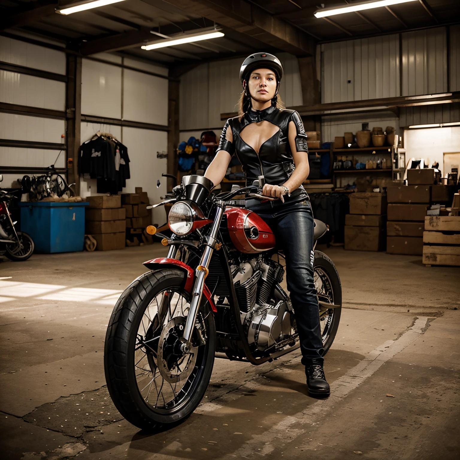 Passion pro bike modified and its not horse its a motorcycle