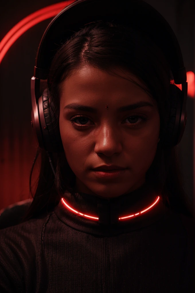 a pair of headphones sitting on top of a table, avatar image, detailed red lighting, djelleba, dark backgroud, clear image, play, his one yes glow red, mma, rim lght, without fault, black and reddis, tuning, style of, hut, strings, dota