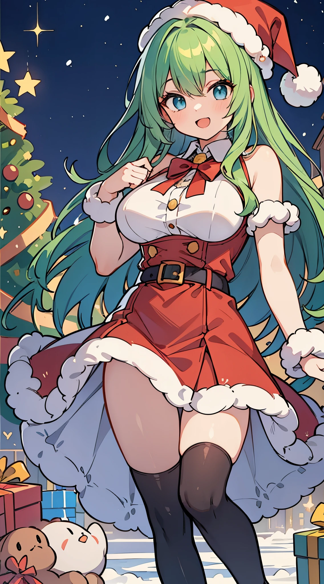 high resolution, erotic cute, cute and erotic appearance, best quality, highres, absurdres, 1girl :d animal_collar animal_ear_fluff animal_ears bare_shoulders belt blush breasts cat_ears cat_girl chocolate christmas collar dress elbow_gloves food fruit fur-trimmed_dress fur-trimmed_thighhighs fur_trim gloves hat highres holding holding_chocolate holding_food large_breasts looking_at_viewer lying on_back original panties pink_panties purple_eyes purple_hair red_dress red_gloves red_thighhighs santa_costume santa_dress santa_hat shiromochi_sakura smile solo strapless strapless_dress strawberry swept_bangs thighhighs thighs underwear, perfect_anatomy, hands_perfect, beautiful_skin_x4, dynamic_lighting, shadow_blurringx4, perfect_hands, fine_fingers, masterpiece, ((Composition seen up close))、Top image quality、Top resolution、masterpiece original highres 1girl :d animal_collar animal_ear_fluff animal_ears bare_shoulders belt blush breasts cat_ears cat_girl chocolate christmas cleavage_cutout clothing_cutout collar dress elbow_gloves food fruit fur-trimmed_dress fur-trimmed_thighhighs fur_trim gloves hat holding holding_chocolate holding_food large_breasts looking_at_viewer lying on_back panties pink_panties purple_eyes purple_hair red_dress red_gloves red_thighhighs santa_costume santa_dress santa_hat smile solo strapless strapless_dress strawberry swept_bangs thighhighs thighs underwear Perfect anatomy, (NSFW:0.9), high resolution, erotic cute, cute and erotic appearance, best quality, highres, absurdres,