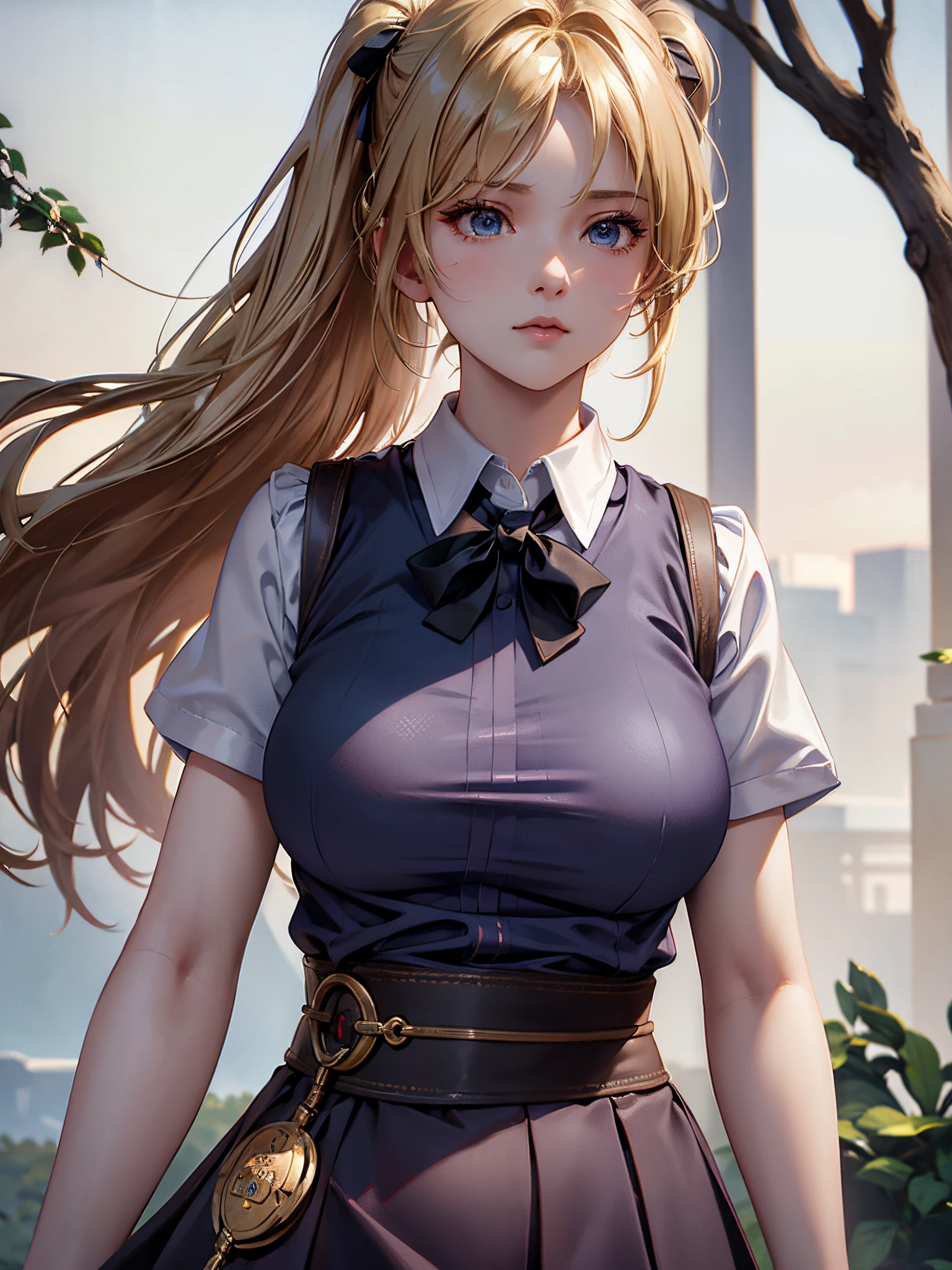 realisticlying,actual, Alone, realisticlying, Best quality at best, 超高分辨率, 1个Giant Breast Girl,, , blond hairbl,pony tails, Wearing a vest skirt, A gentle breeze blows through the meadow,, , 1个Giant Breast Girl,, The beautiful, tmasterpiece, Best quality at best, Extremely detailed face, perfect litthing, 1个Giant Breast Girl, Alone,, , Best quality at best, 超高分辨率, realisticlying,, ultra - detailed,, tmasterpiece, Best quality at best, , Nancy 1,