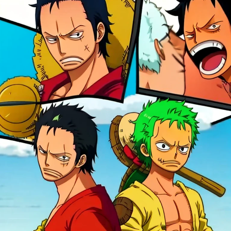 LUFFY with zoro