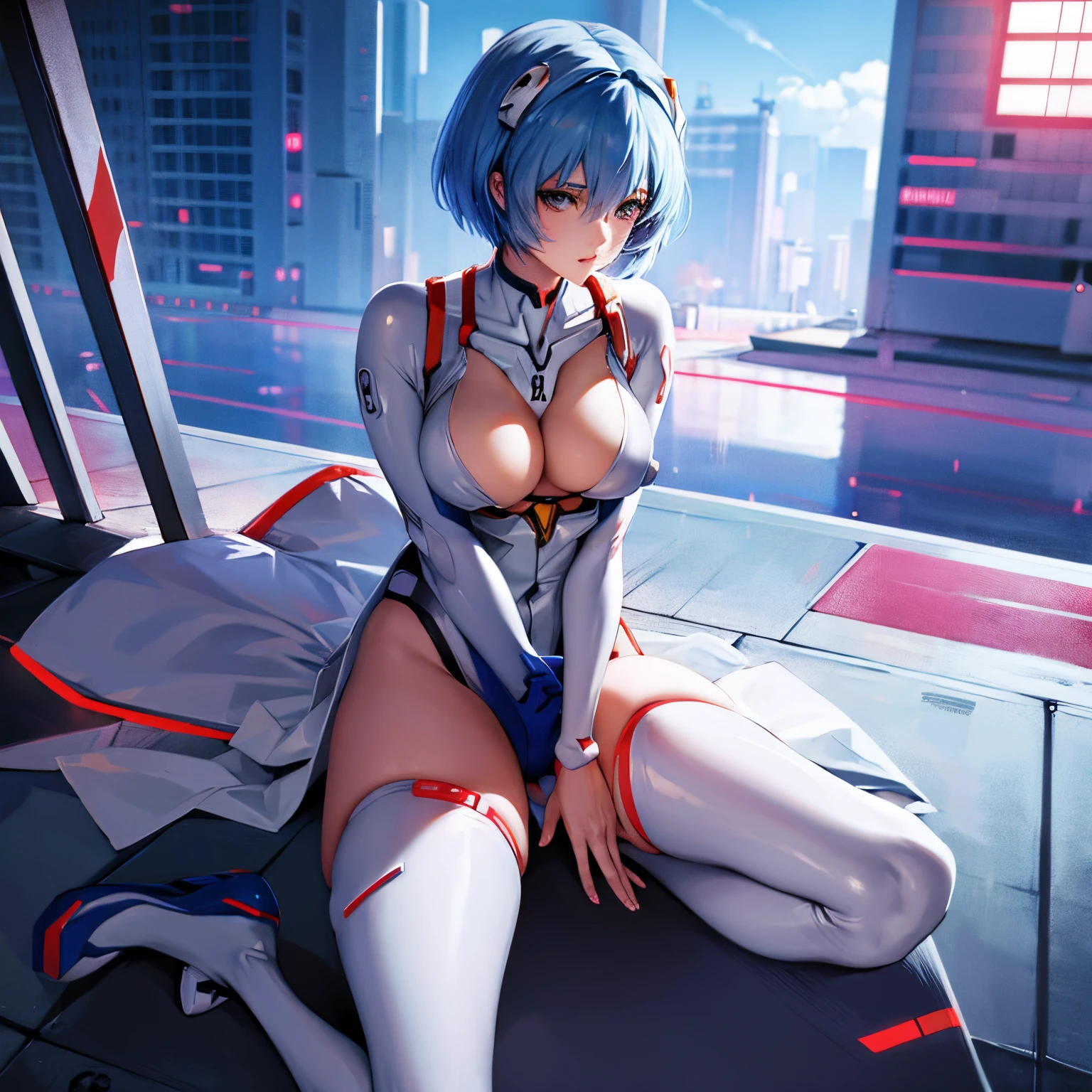 Rei Ayanami in Neon Genesis Evangelion