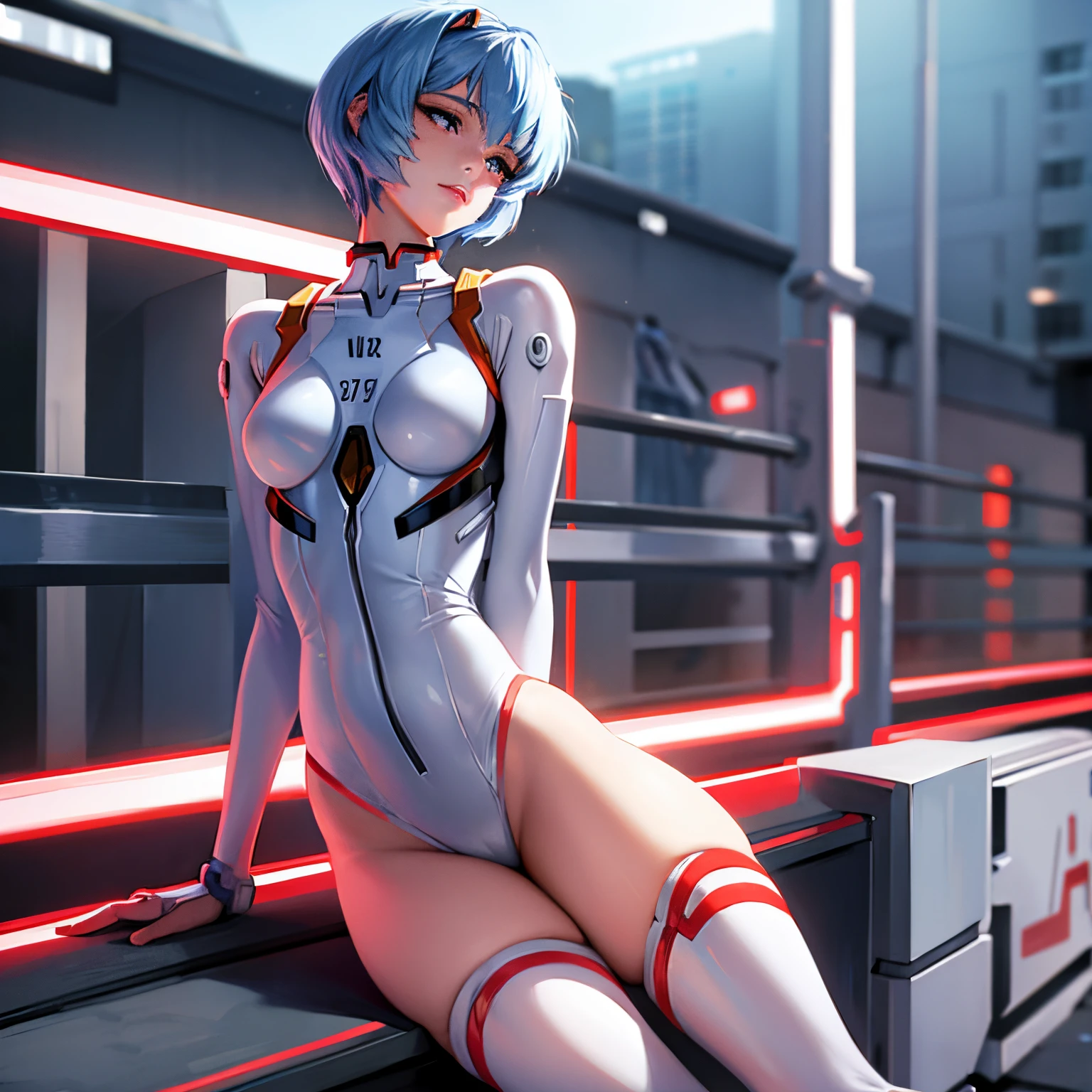 Rei Ayanami in Neon Genesis Evangelion