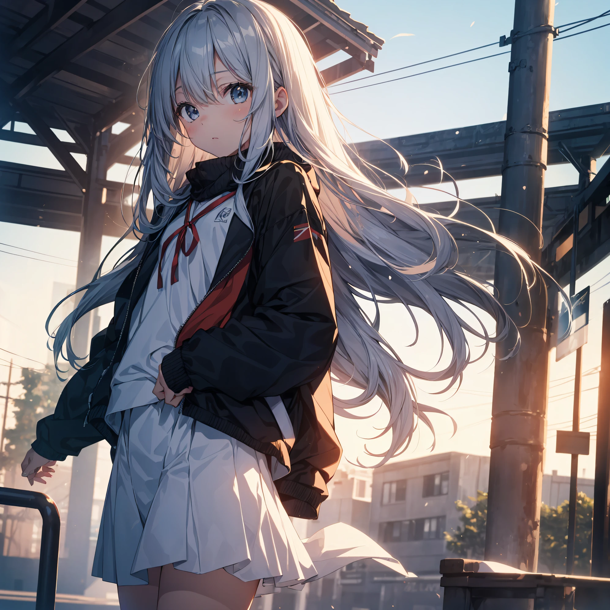 (Best Quality, 4K, 8K, hight resolution, masutepiece:1.2), Ultra-detailed, (cool and realistic,Photorealsitic:1.37), High resolution, anime moe art style, Best Anime 8K Konachan Wallpapers, Pixiv Contest Winner, Perfect Anatomy, super detailed skin,BREAK,(Draw a girl sleepily walking to school. ),BREAK, 1girl in, (Solo,Lori,child,13years:1.3),Full limbs, complete fingers, a junior high school student, Androgynous attraction, (Forehead,Center Part,Hair pulled back), flat chest, Small butt, groin, Small eyes,Beautiful detailed black eyes, Well-proportioned iris and pupils, disgusted eye, High resolution detailed hair, Sailor Uniform, Skirt, On the way to school. BREAK,Medium: Anime Art, Vibrant colors, Sharp Focus, Professional, Bokeh.
Lighting: Natural light shining a soft light on the girl, Create a warm and cozy atmosphere on your way to school..BREAK,Best lighting by famous artists, 8K,Illustration,