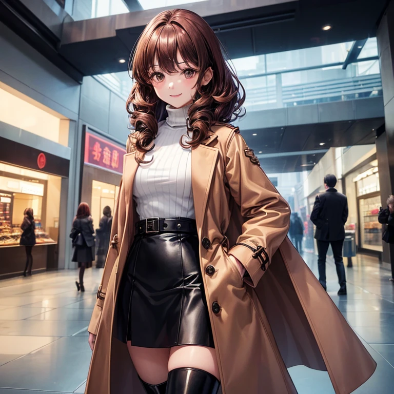 #Basics Girl posing for a photo, animeのかわいい女の子, (((One Girl, Baby Face, ))),
BREAK
#Clothing Accessories
(((Wine Red Midi Dress + Camel coloured trench coat + Leather ankle boots), big silver necklace, Gold hoop earrings)),
BREAK
#Features
(Blonde:1.4, (Very long back hair, Messy back hair, Curly hair with natural curls at the back)),
(Droopy eyes,blue eyes),
(Small breasts),
BREAK
#expression
(Grin),
#background environment
((noon, Sunlit downtown, congestion)),
#composition
(Dynamic Pose + spread both arms left and right:1.4, from the front:1.4, Cowboy Shot:1.4),
BREAK
#Body parts elements
(Beautiful Hair,Shiny Hair),
(double eyelid, Long eyelashes),
(Expression of fine eyes, Beautiful and delicate eyes, Sparkling eyes, Eye Reflexes),
(Beautiful Nose, Thin Nose),
(Glossy lips, Beautiful Lips, Thick lips), (Symmetrical facial features),
(Detailed skin, Textured skin, Beautiful Skin),
BREAK
#Quality
(((highest quality)), ((masterpiece)), ((Very detailed))),
((High resolution), (16k,1080p)),
(Realistic), (Anatomically correct),
((comics, anime)), (3DCG), CG illustration,