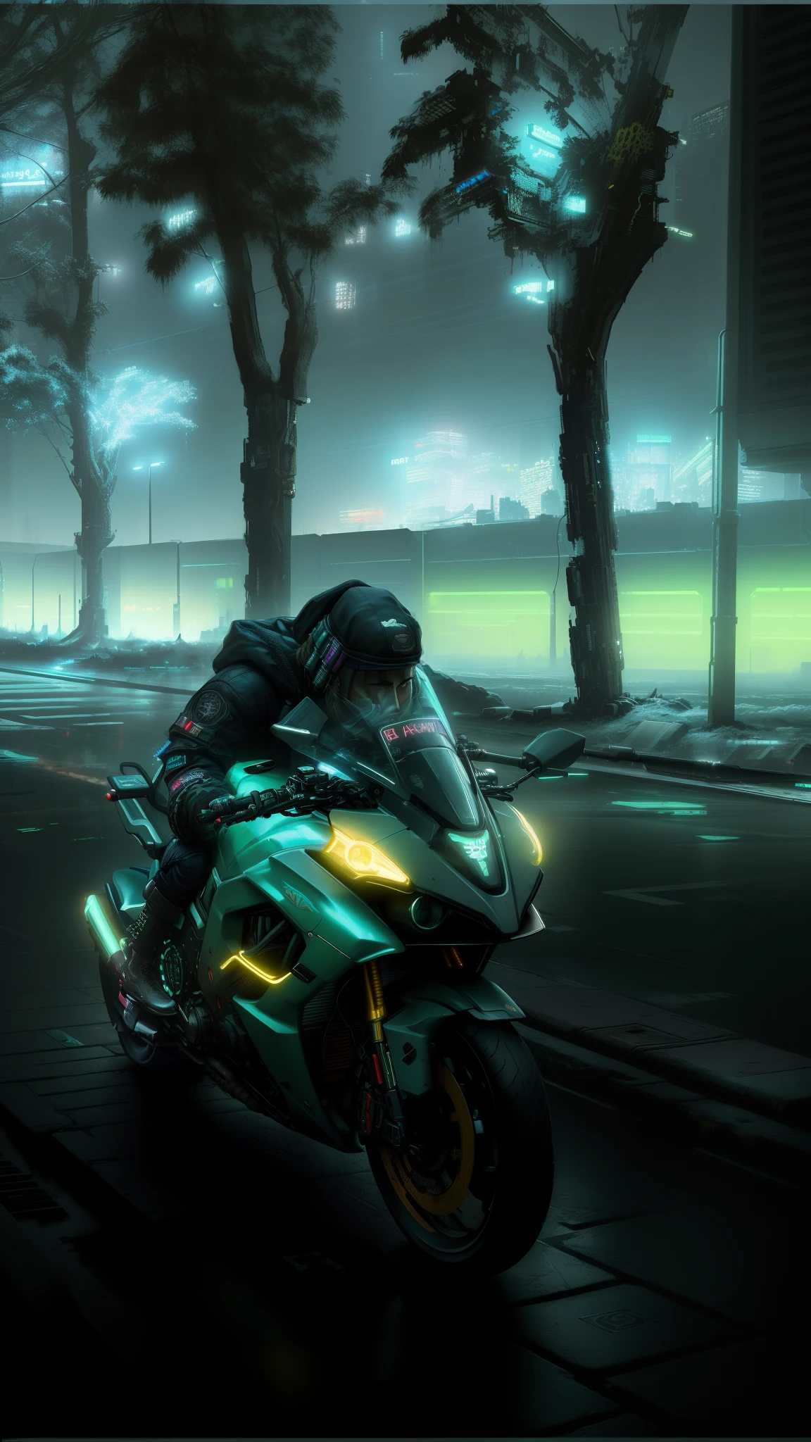 (( Cyberpunk)),(RAW, Best quality, high resolution, masterpiece: 1.3) ,(hiperrealisme:1.1),(detail:1.2)8k,check background, excellent lighting, brightness lighting,(bokeh)