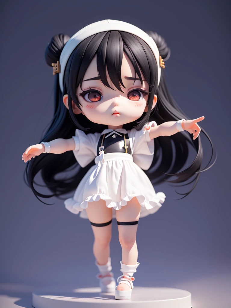 female samurai,black hair,simple background,sexy,chest,decorations,cute,be happy,medium length hair, bare, pussy, โชpussy, โชchest, Abdominal pain, Large Jacket, white stockings, The body is realistic and anatomically correct.
