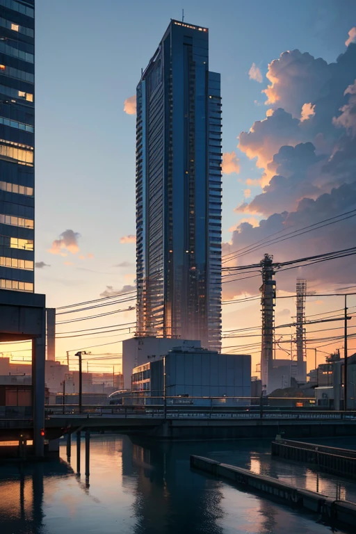 A building with many windows and lots of metal, industrial background, anime setting, industrial environment, factory with a nature backdrop, industrial surroundings, screenshot from a 2012 animated movie, screenshot from a TV anime series, opening scene, anime screenshot of Juro, anime style from Madhouse Studio, (best quality,4k,8k,highres,masterpiece:1.2), ultra-detailed, (realistic,photorealistic,photo-realistic:1.37), HDR, UHD, studio lighting, ultra-fine painting, sharp focus, physically-based rendering, extreme detail description, professional, vivid colors, bokeh.