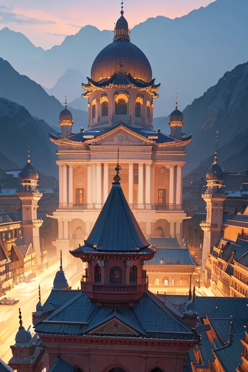 (best quality,4k,8k,highres,masterpiece:1.2),ultra-detailed,realistic,large white building,huge arch in the middle,palace background,anime scene,anime background art,anime background,temple background,screenshot from animated movie,anime landscape concept art,background art,random background scene,beautiful anime scene,anime-inspired,depicting a temple background,opening scene,high school background,castle scene in manga,anime scenery