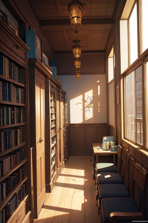 It turned out there was a room,There is a table, chairs and bookshelves, dining room!, typical anime classroom, room of the nameless painter, Madhouse Studio anime style, Inca, anime scene, Anime background art, court room, Today’s recommended anime is still, in dojo, Inside the weapons store, Anime landscape concept art, 8K!, TV animation stills