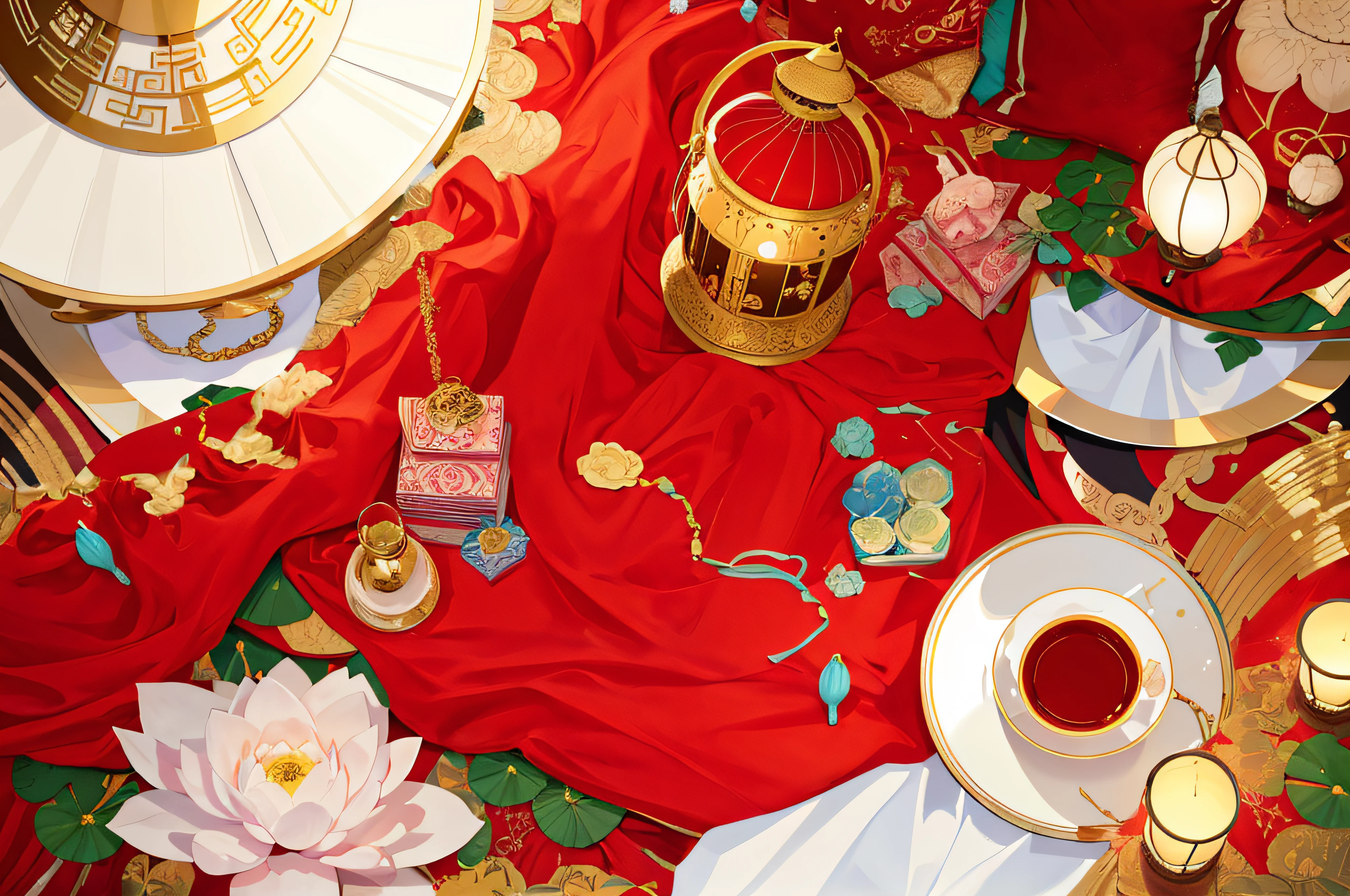 Upgrade to highest quality,Galaxy integrated with surrounding Chinese decoration,super complex,Super refined,Super beautiful fusion effect,Beautiful Chinese decoration