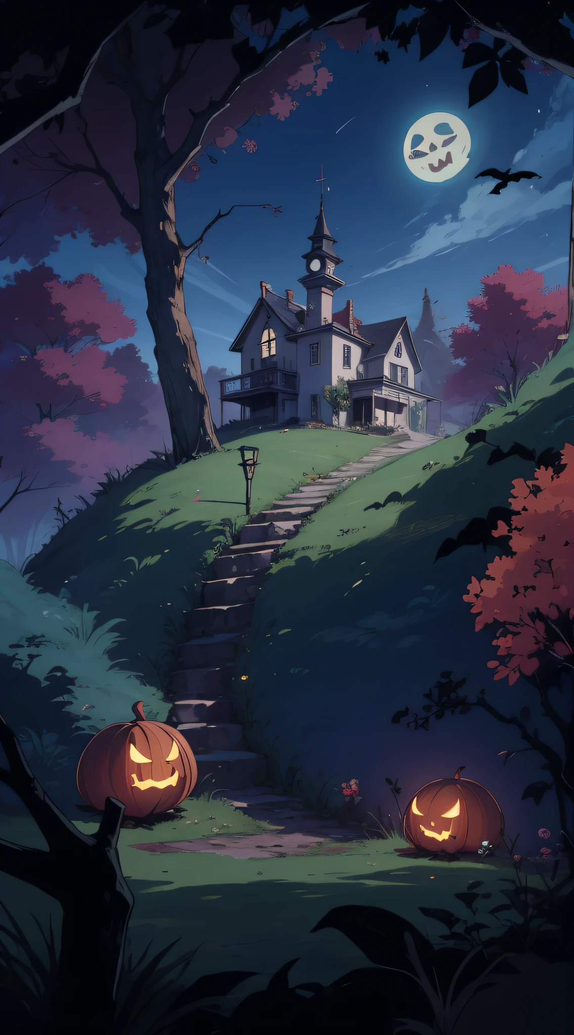 haunted house,floresta misteriosa,Ghostly encounter,Asilo abandonado,boneca assustadora,sombras sinistras