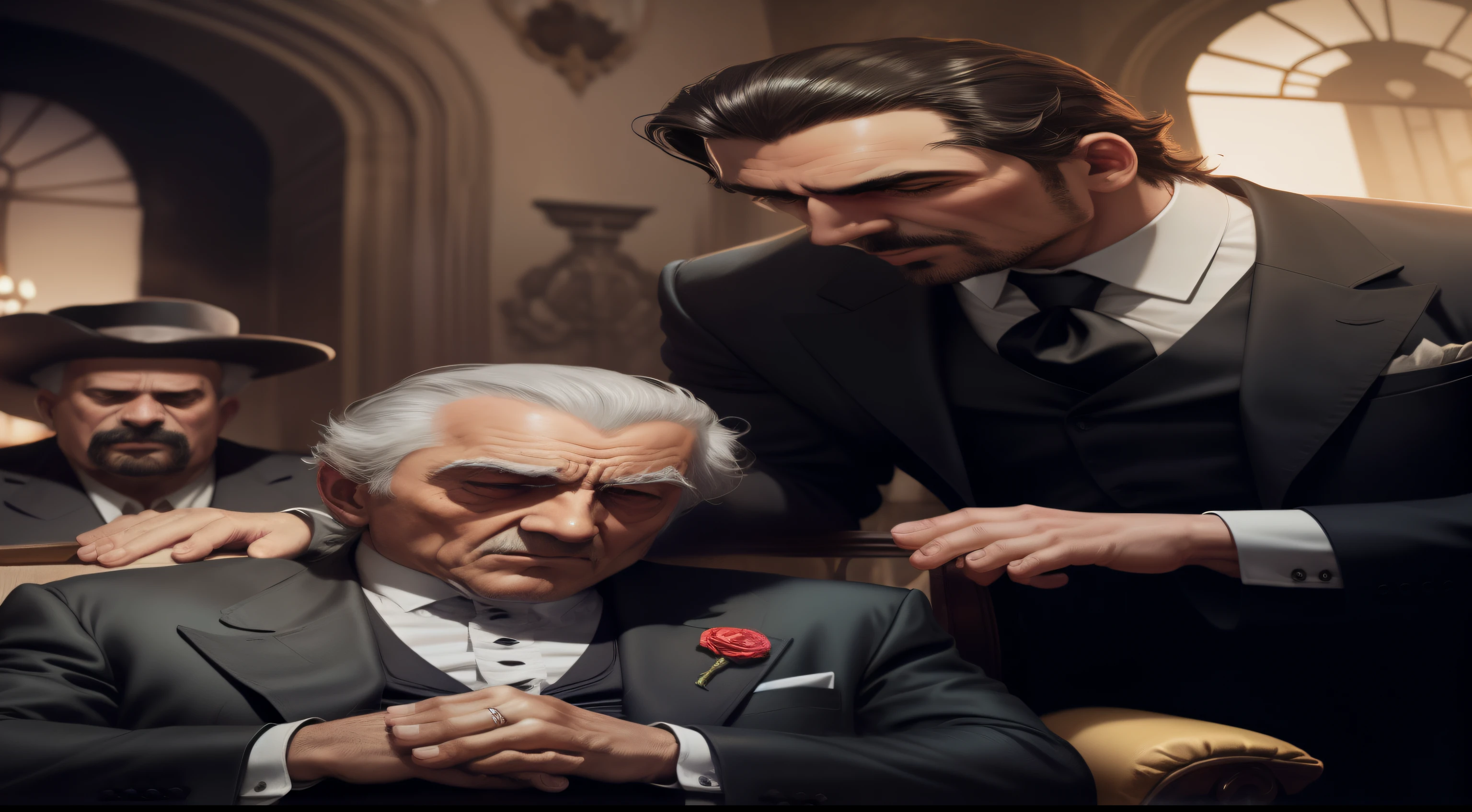 Godfather Mafia Meeting
