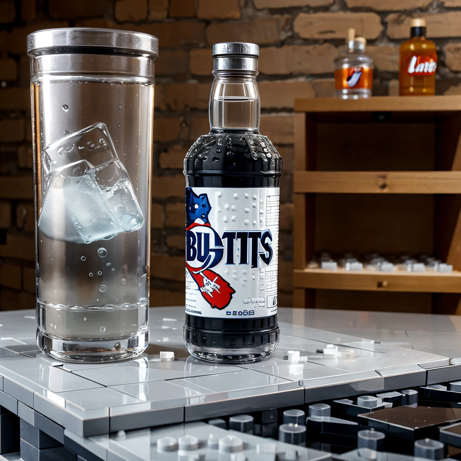 Butnetts Vodka as a lego set