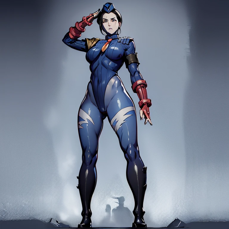 ultra-detailed, Explicit, Beautiful body, Beautiful Nose, Beautiful character design, perfect eyes, perfect face, ultra highres, 4K, beautiful legs, perfect legs, Nice hands, Perfect hand, Masterpiece, Best Quality, Highly detailed, illustration, absurdres, street fighter, doll suit, shadaloo doll, dollsuit, girls, multiple girls, expressionless, blank eyes, looking at viewer, red gloves, emotionless, black latex, corrution, mind control, female combatant, full body, hypnotized, unhappy trance, full body suit, ribbed bodysuit, both arms at side, stand up straight, obey, perfect female body, extremely glossy latex, hypnosis, hypnoLora, empty eyes, Mind control device, poses, brainwashed, submissive_pose, Slave, hat, necktie, stand up straight, standing, standing at attention, belt, extending the right arm from the shoulder into the air with a straightened hand, nazi saluting, military, military saluting, salute, right hand saluting, left hand at side, latex, garter belt, thighhighs, tomie, another face, deformed face, Tomie Junji Ito, scary, creepy, creepy pasta, another face, horror manga