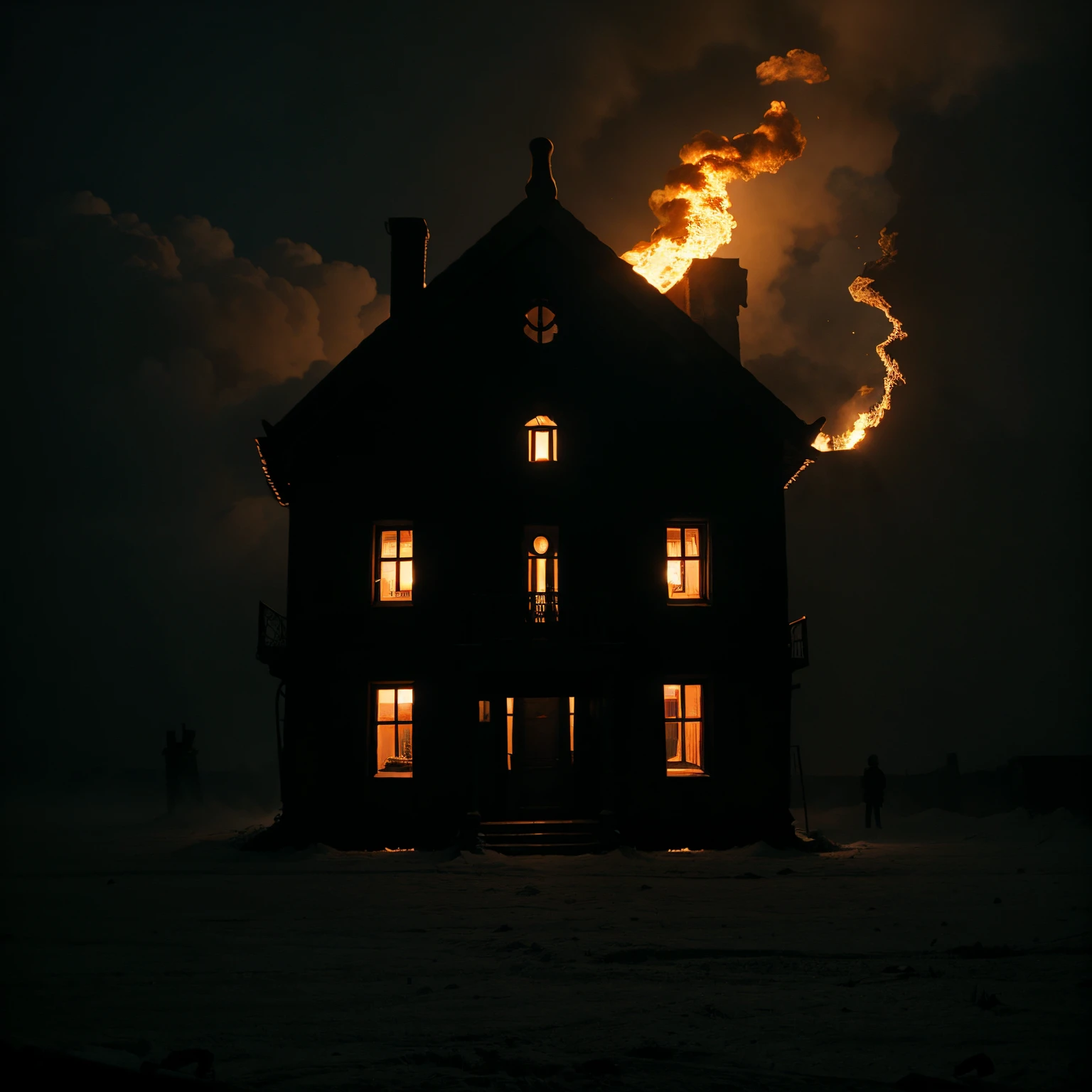 One house without windows in hell