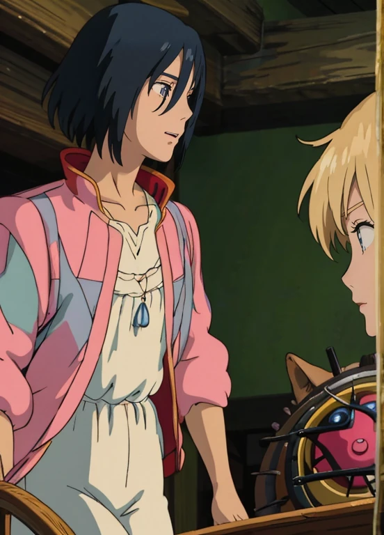 Howl's Moving Castle、Nick Wilde、narrow her eyes、Wild look