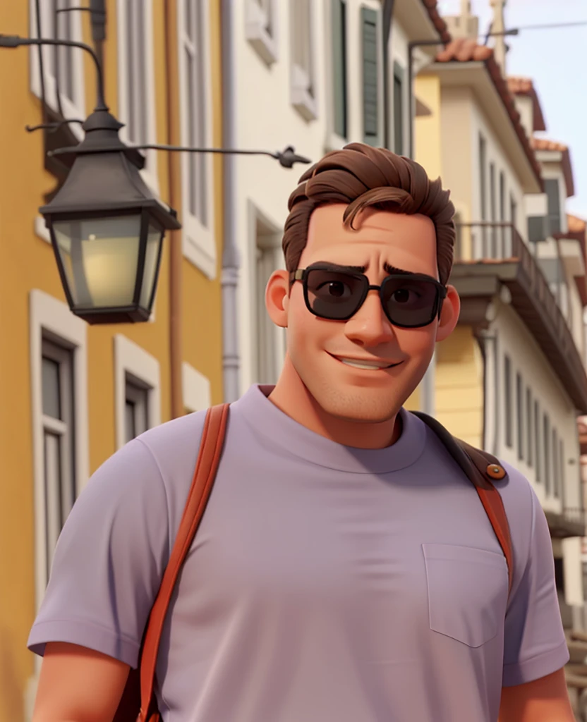 un hombre con gafas de sol