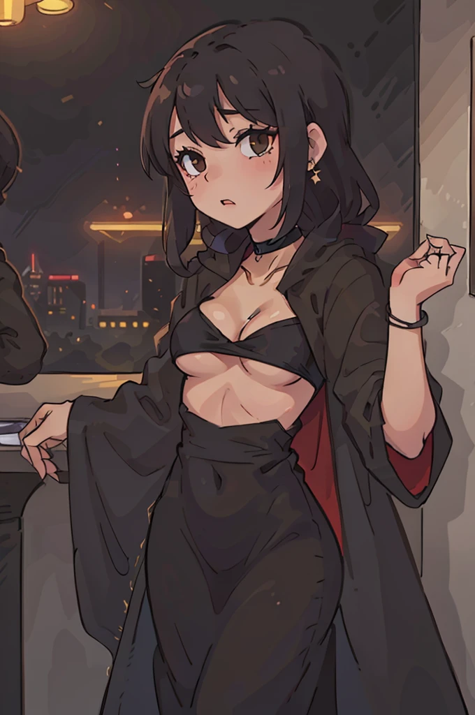 linda conejita,(((1girl))),((Anime Bunny Girl con cabello naranja extremadamente lindo y hermoso caminando seductoramente por la calle)),(((Conejita,anthro peludo lindo,conejita))),(((Orejas de conejito,Orejas de conejo en la cabeza,Orejas de conejito grande))),
(senos grandes:1.4),Saggy breasts,(((cabello rojo naranja:1.35,colored inner hair,ear breathing,Cabello grande))),((heterochromia,ojo1 rojo,Ojo2 naranja,ojos perfectos,Ojos volteados hacia arriba:1.3,hermosos ojos detallados,Hermosos ojos finamente detallados:1,Gran punto culminante en los ojos:1.2,ojos rasgados)),((gordo)),(((Piel lustrosa:1.5,piel brillante: 1.5,piel bronceada,piel brillante,piel muy brillante,cuerpo brillante,plastic glitter skin,piel brillante exagerada))),(spider lower abdomen,cintura estrecha,cadera ancha,atletic body,piernas infladas,Dedos delicados y detallados,Cuerpo detallado,Armas detalladas,manos humanas,(Cara detallada)),
Lindo,guarra,seductor,erotic,(((NSFW))),
(((con blazer formal rojo oscuro,falda corta,))),(((Enorme escote))),(Traje detallado,Ropa detallada),
(dynamic pose:1.0),Enfoque en solitario,avergonzado,centrado,Escala para ajustarse a las dimensiones,Regla de los tercios,
al aire libre,((Vista nocturna)),(Very nice city neon synthesizer,cyberpunk night street Antecedentes:1.5,cielo oscuro,nubes espesas),Future vehicles,((Neon lights)),nubes espesas,(Estilo cyberpunk,Neon lights, (Fondo del tema synthwave), Calle solitaria),(((Antecedentes detallados:1.25))),
(La mejor calidad),(High resolution),(foco nítido),(Ultra detallado),(extremadamente detallado),(Ilustraciones de muy alta calidad),8k_papel tapiz,(CG 8k extremadamente detallado),(muy fino 8K CG),((Hyper super ultra detallado pieza perfecta)),impecable,(((Obra maestra))),illustration,colores vibrantes,(intrincado),alto contraste,Selective lighting,Doubleexposure,HDR (High Dymanic Range),Post-procesamiento,Desenfoque de fondo,